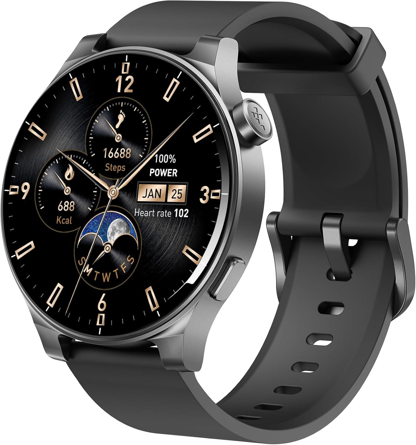 715eXGYLyuL._AC_SL1500_.jpg Smart Watch (Make Calls), 1.43’’ Smart Watches for Men Sport Modes Fitness Watch - Image 1